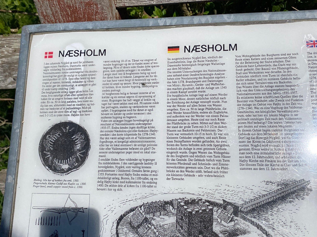 Næsholm Borgruin-Hoejby必去景点