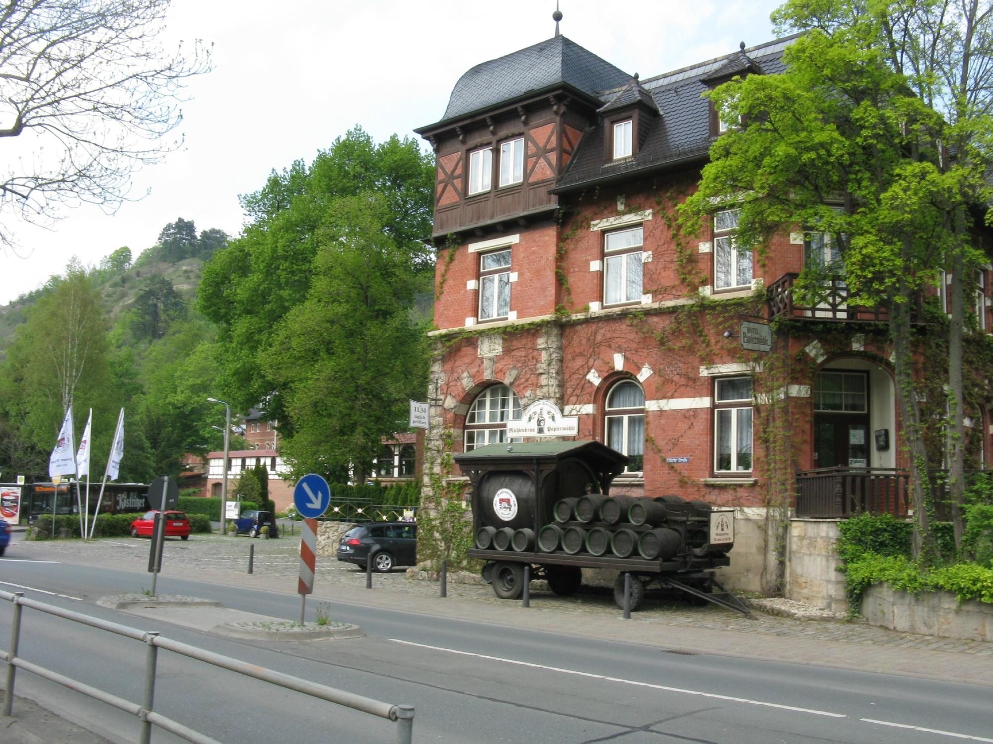 Braugasthof Papiermühle-浴室