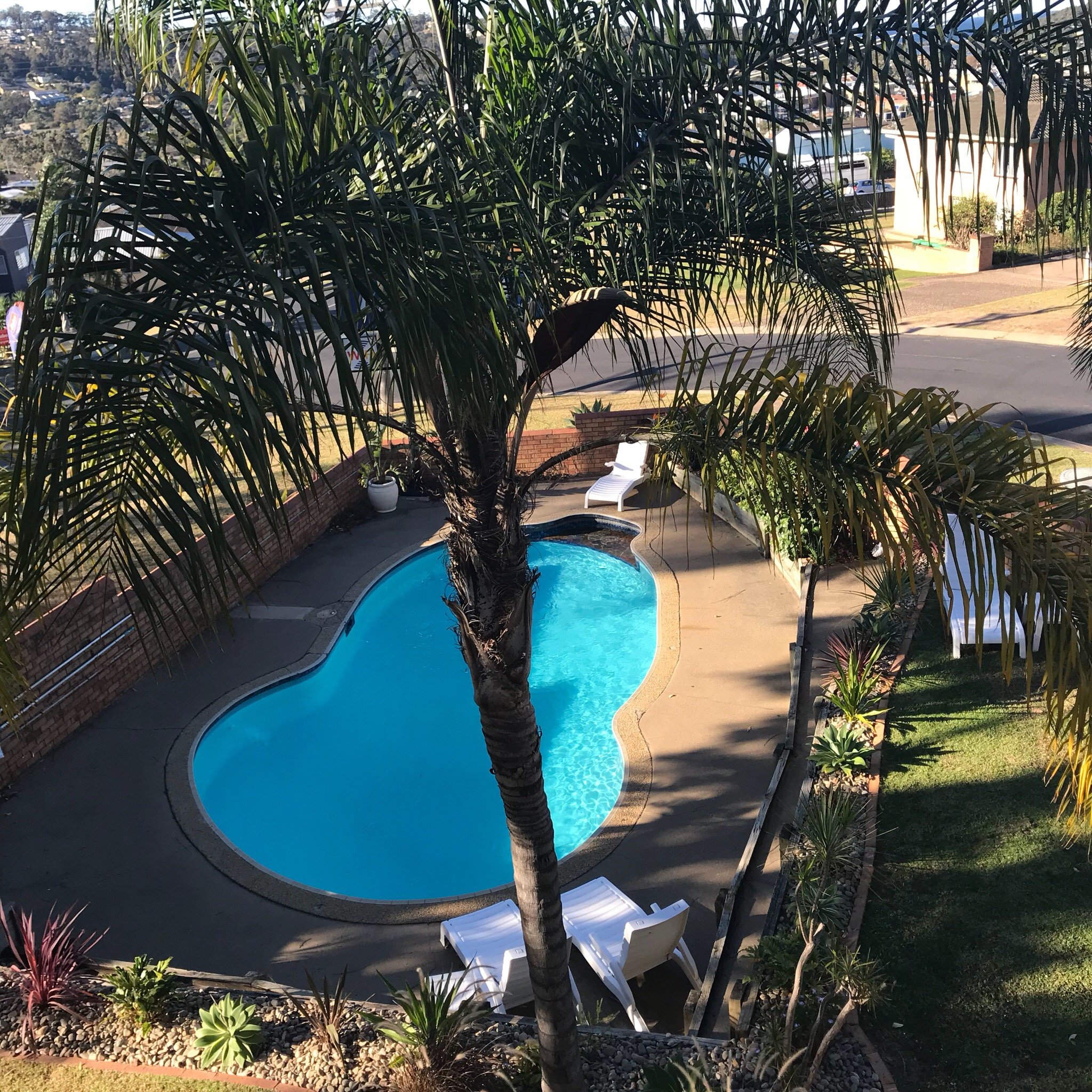 Ocean View Motor Inn Merimbula-浴室