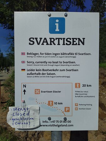 The Svartisen Glacier Austerdalsisen景点图片