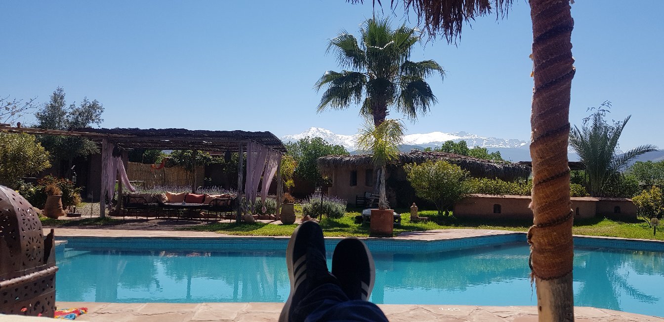 Les Jardins de Taja-泳池