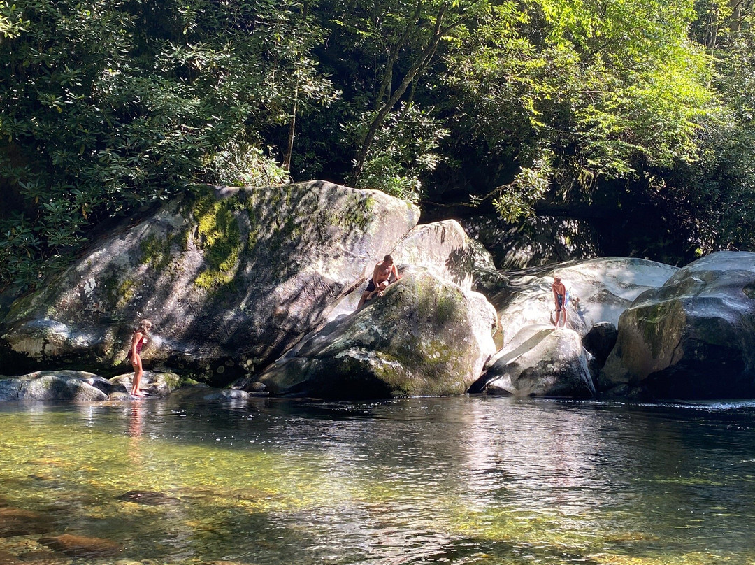 Midnight Hole Falls-大雾山国家公园必去景点