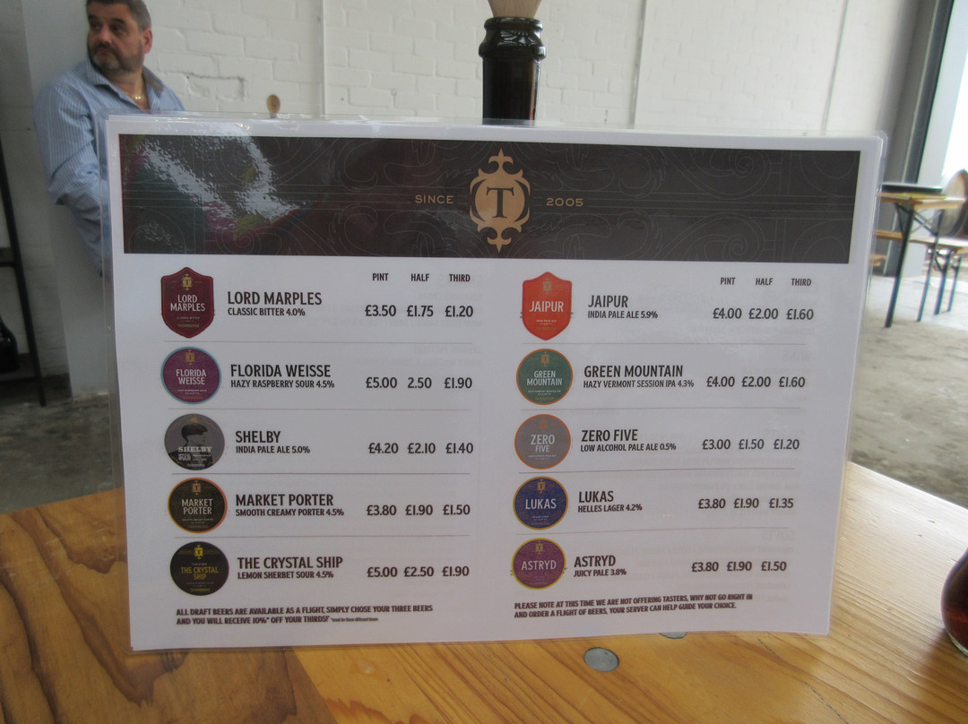 Thornbridge Brewery景点图片