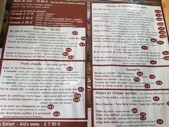 Bar Restaurant PMU Les Chataigniers