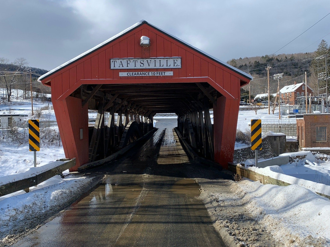 Taftsville Covered Bridge-伍德斯托克必去景点