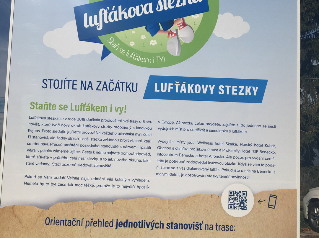 Luftakova stezka-Benecko必去景点