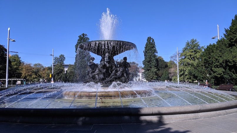 Brunnenanlage "Stille Wasser"-德累斯顿必去景点