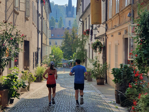 Sightrunning Ljubljana-卢布尔雅那必去景点