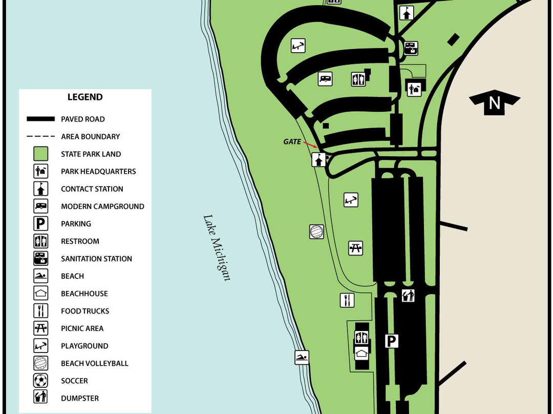 Grand Haven State Park-格兰德黑文必去景点