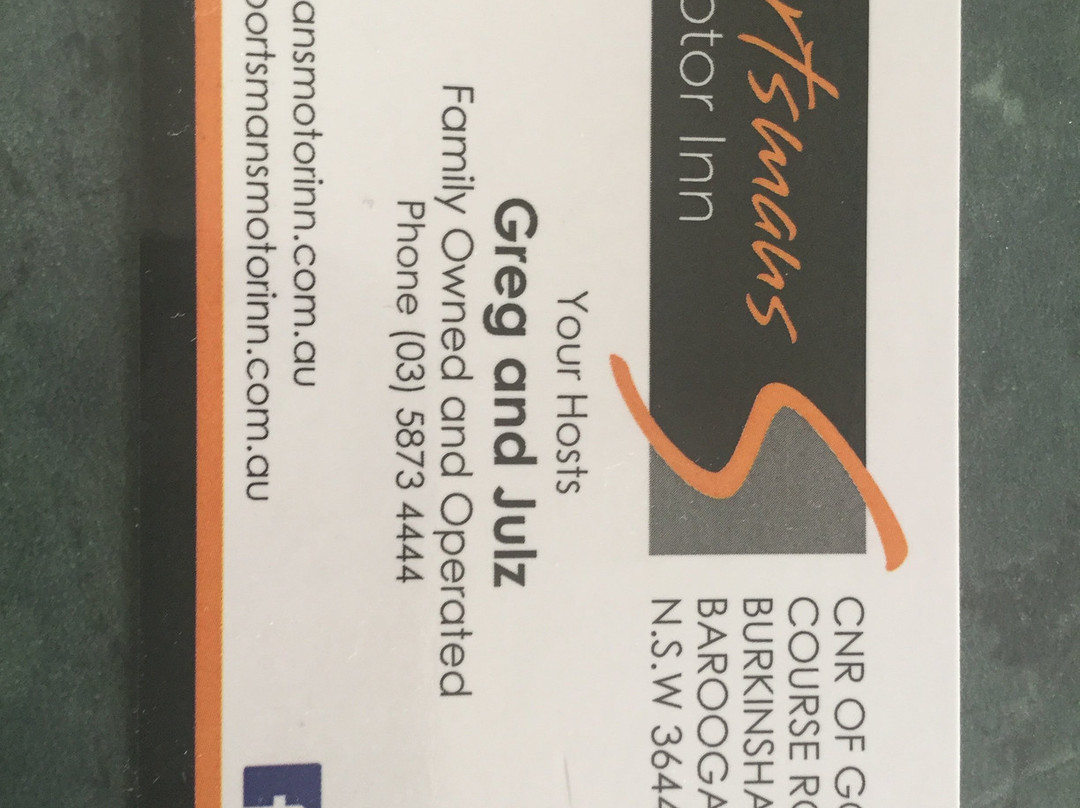 Sportsmans Motor Inn主图