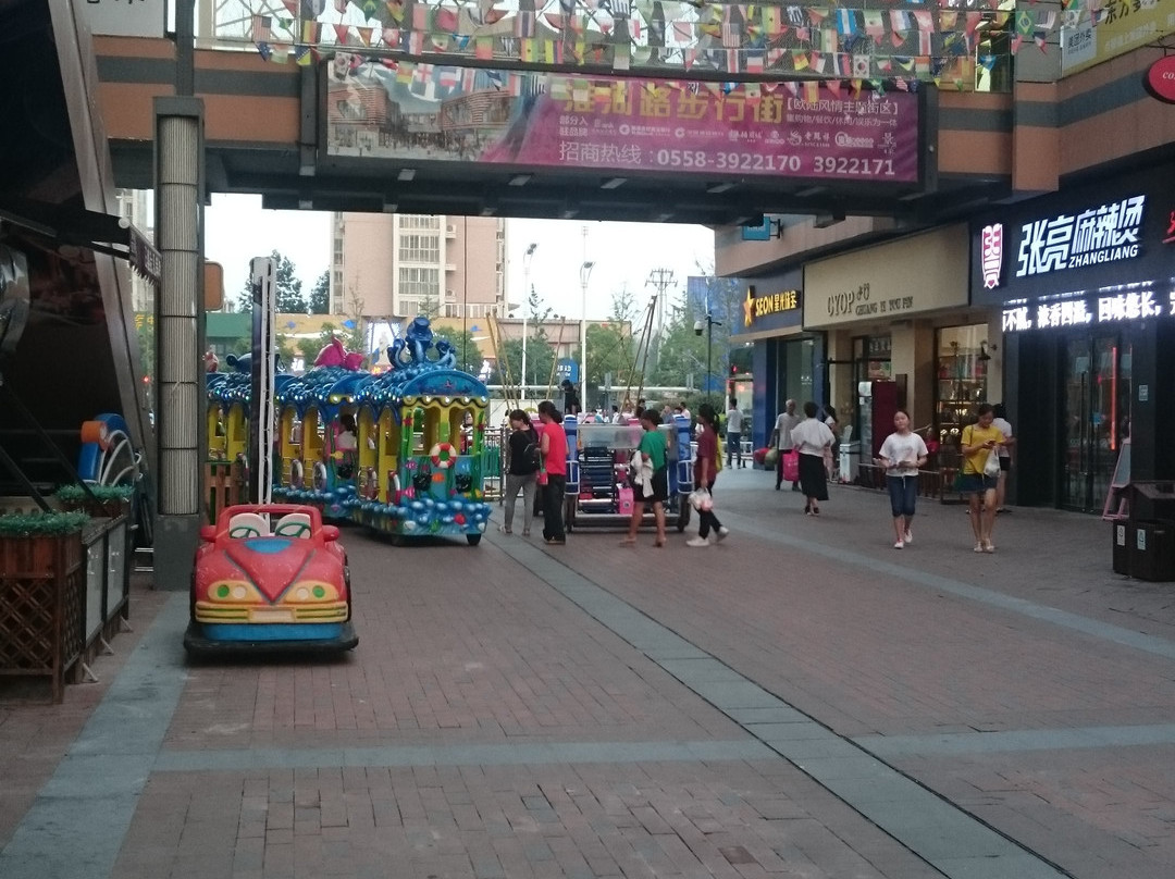 阜阳第一步行街-阜阳市必去景点