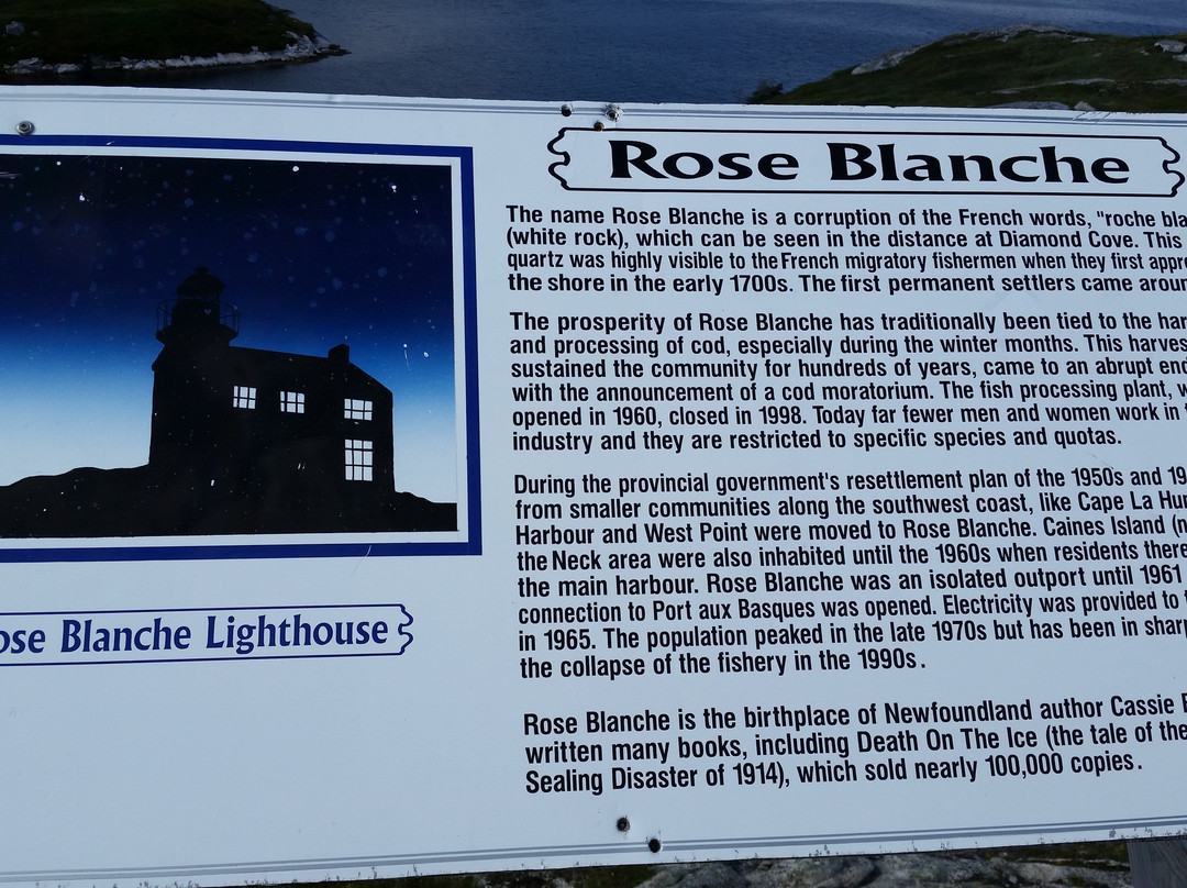 Rose Blanche Lighthouse Scenic Drive景点图片