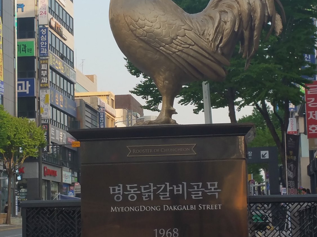 Chuncheon Myeongdong Dakgalbi Street-春川市必去景点