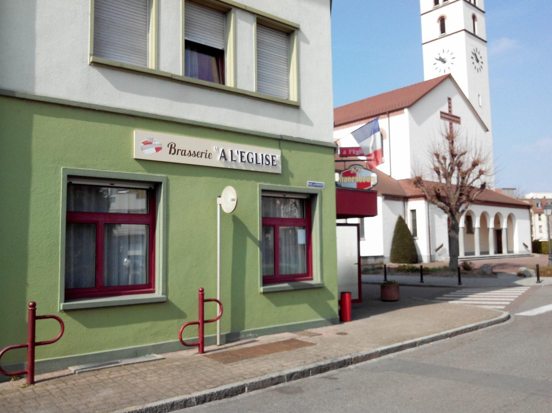 Huningue餐馆和美食-Cafe Bar Restaurant a l'Eglise