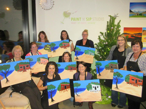 Paint & Sip Studio-基督城必去景点