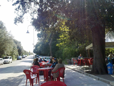 Lido di Castel Fusano餐馆和美食-Bar della Pineta