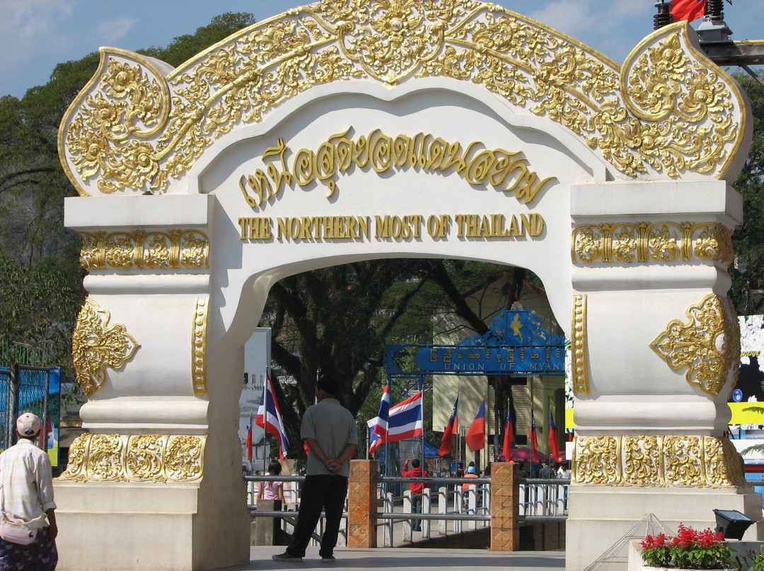 The Thai - Burmese Border Gate-美塞必去景点