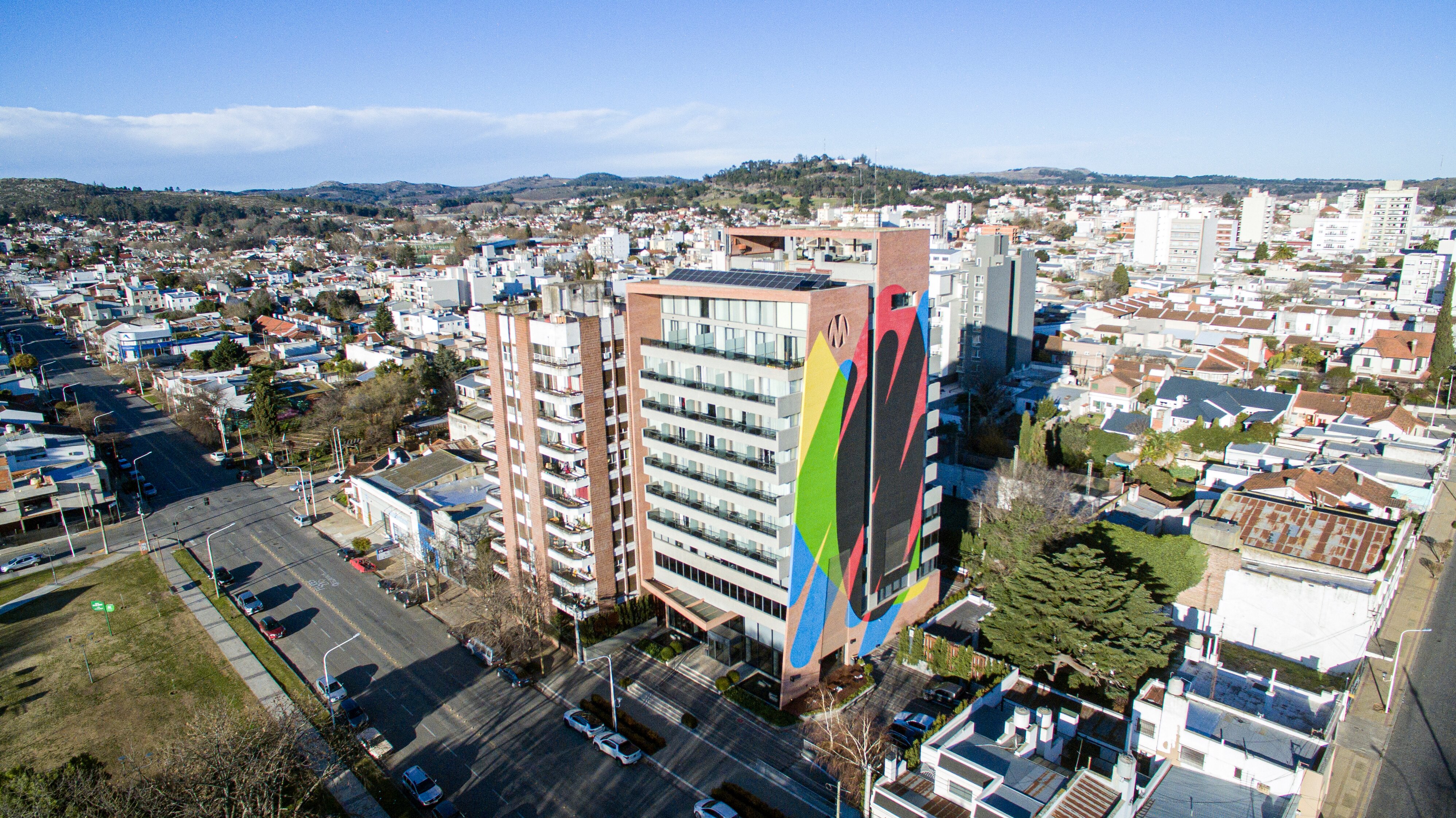 Mulen Hotel Tandil-浴室