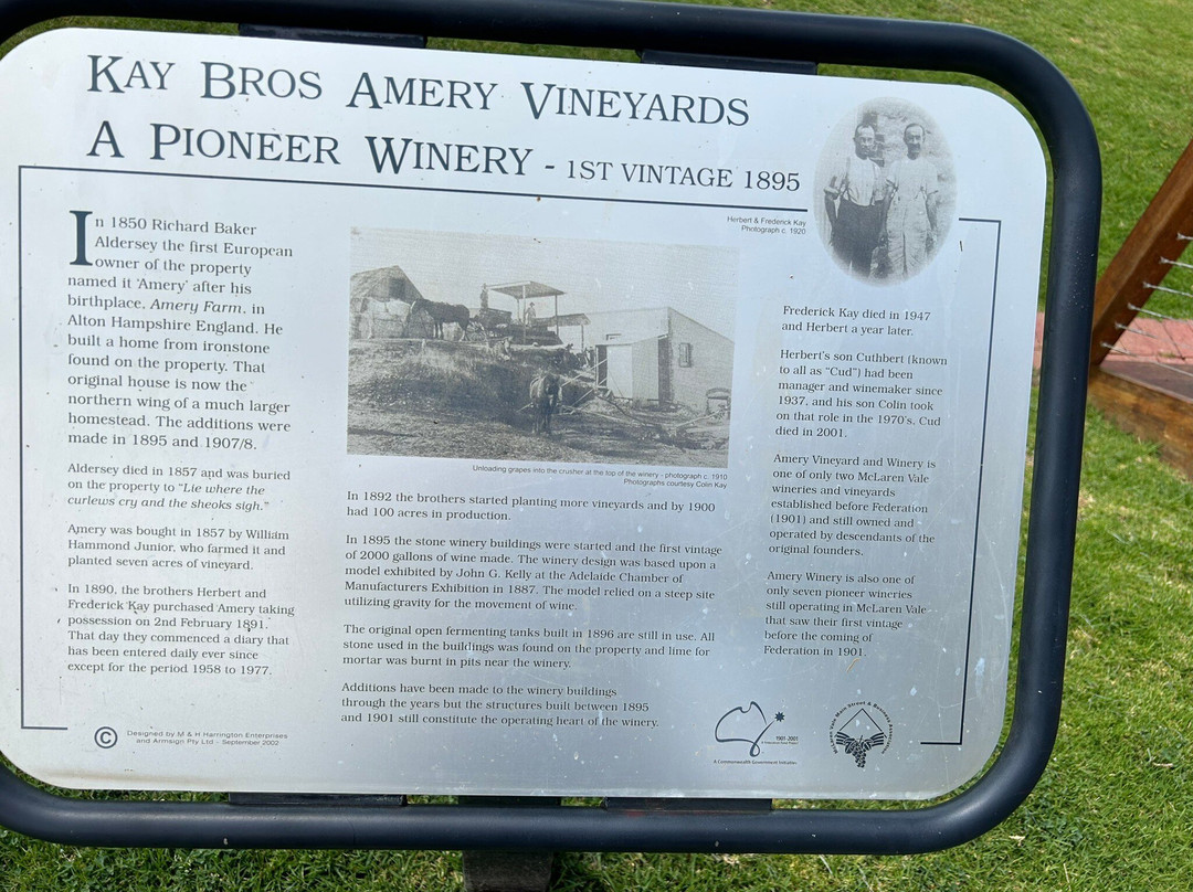 Kay Brothers Cellar Door & Winery景点图片