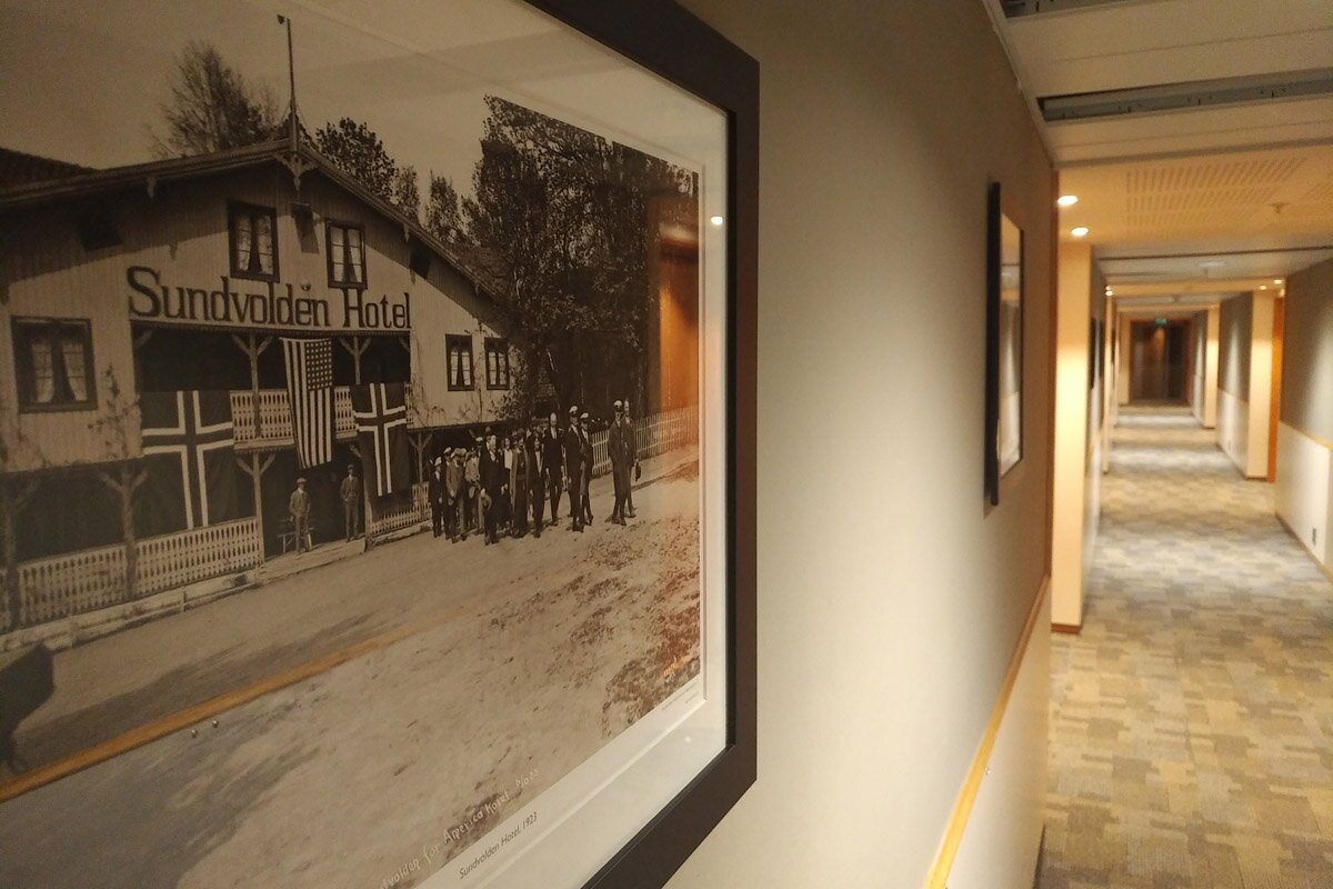 Sundvolden Hotel-浴室
