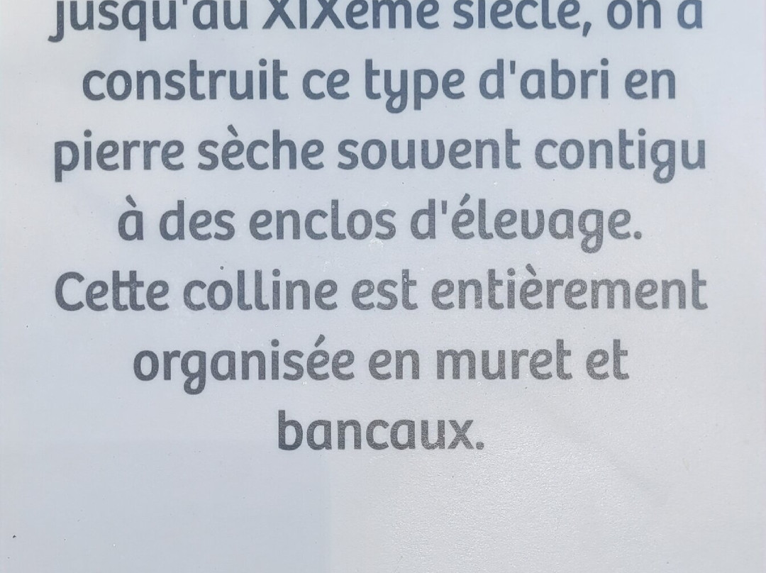 Sentier des pierres séches-La Marre必去景点