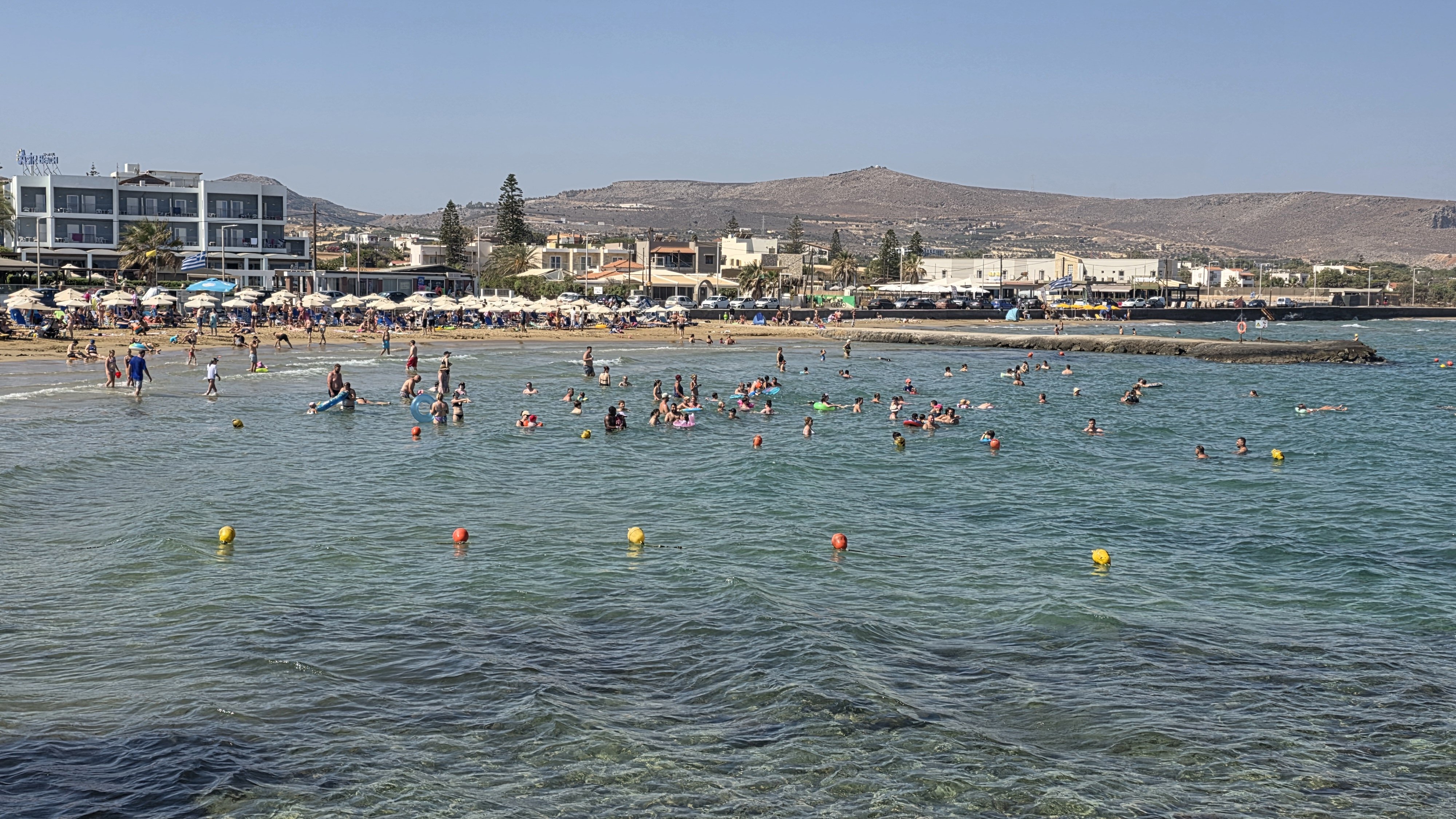 Sol Marina Beach Crete-泳池
