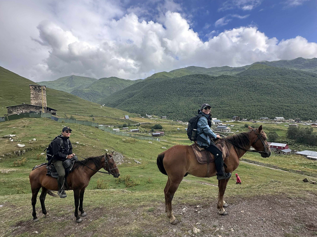 Horse rentals in Ushguli-Ushguli必去景点