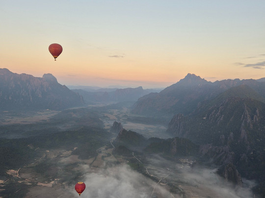 Above Laos Ballooning Adventures-旺阳必去景点
