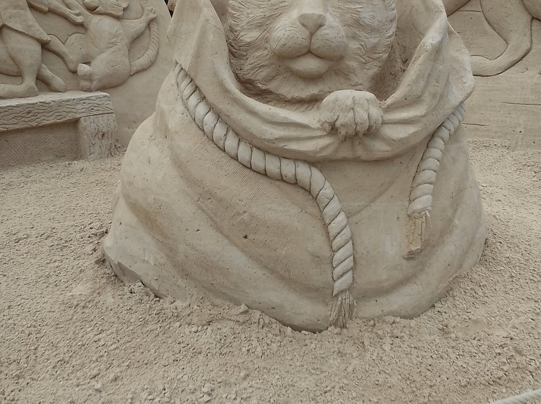 Sandskulpturen Ausstellung Prora-奥茨巴德宾兹必去景点