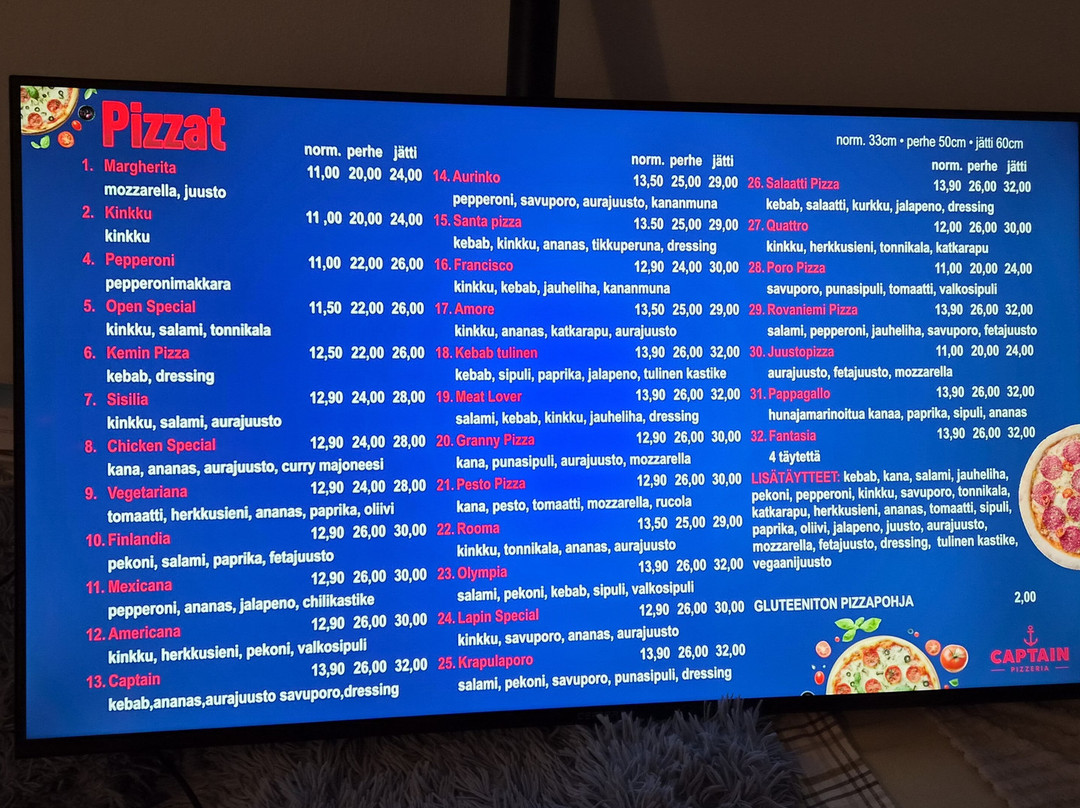 Pizzeria Captain