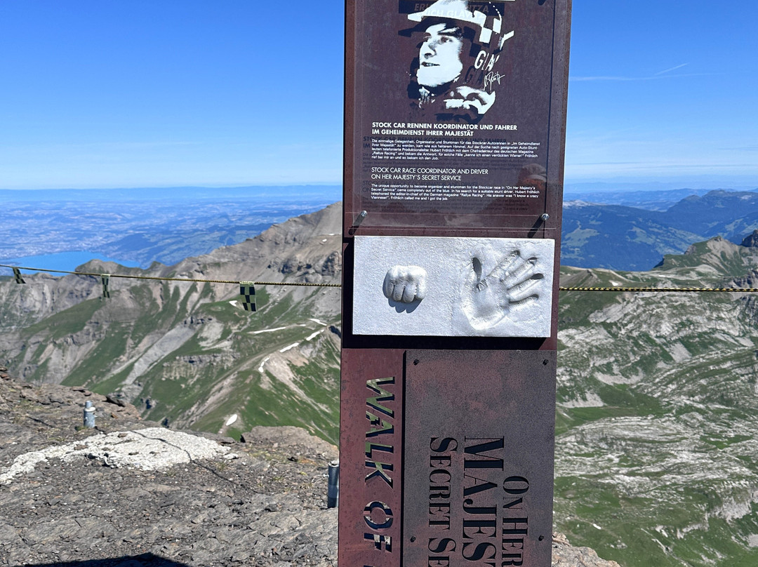 Walk of fame - Schilthorn-米伦必去景点