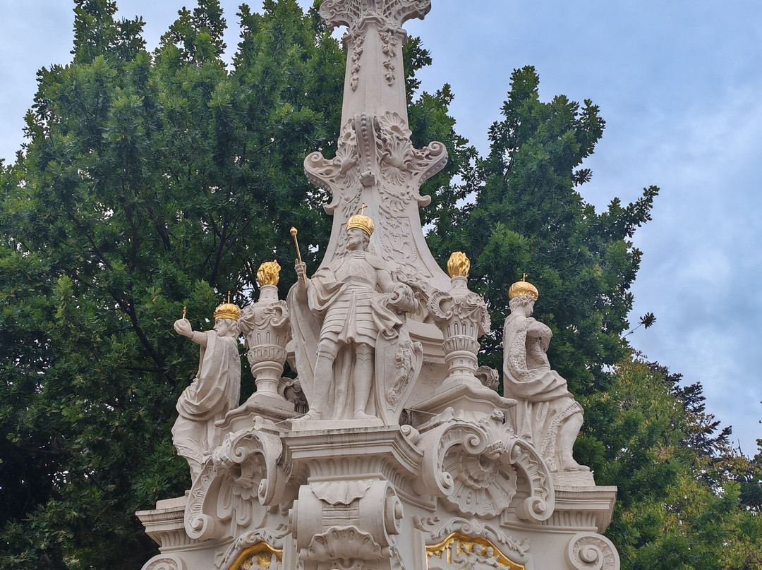 Mariánske súsošie (1750) - Morový stĺp-Nitra必去景点