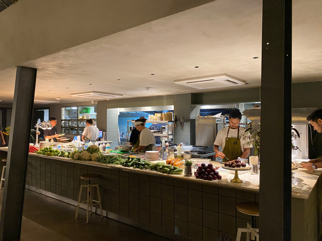 AYA cooks restaurant