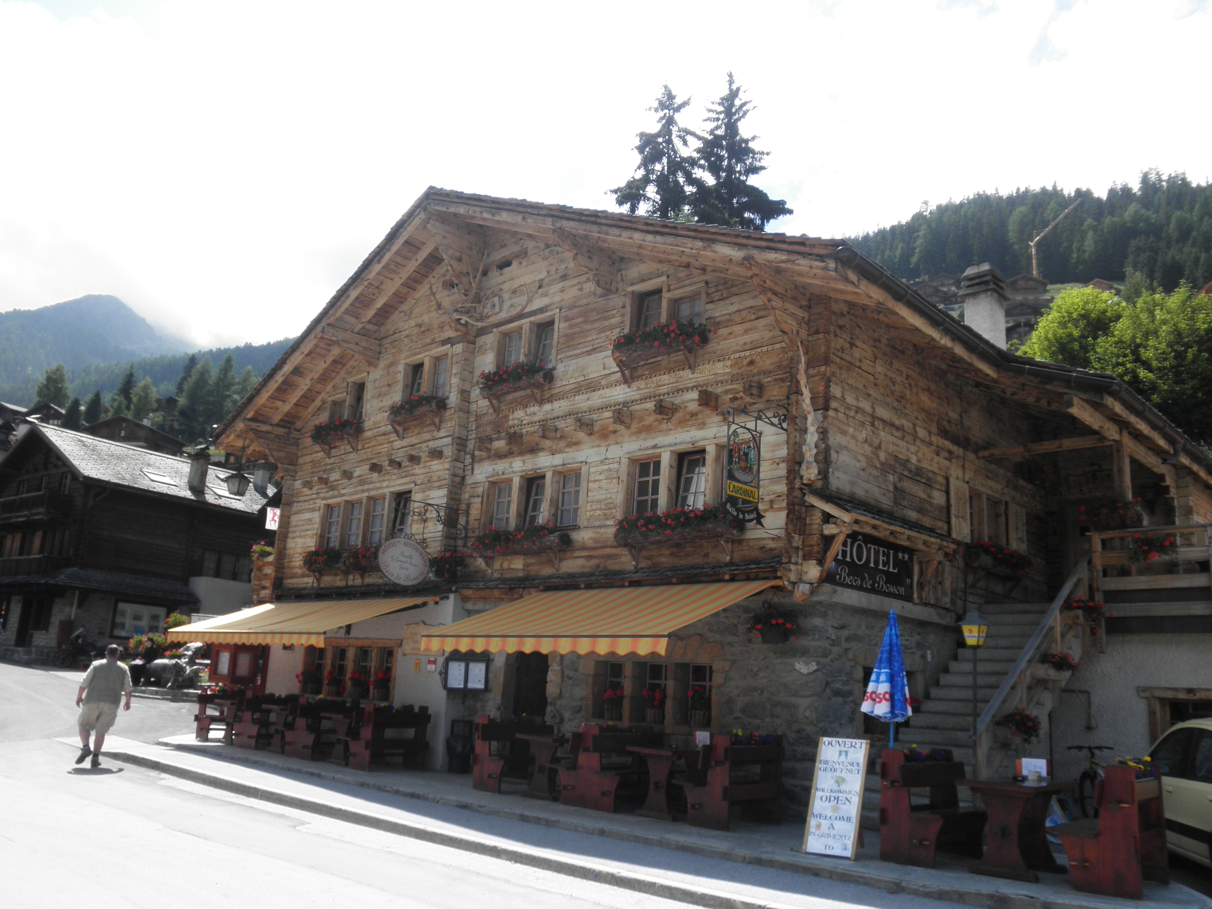 Hotel Becs De Bosson-酒店景观