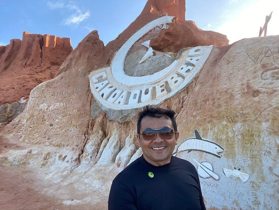 Falesias vermelhas-Canoa Quebrada必去景点