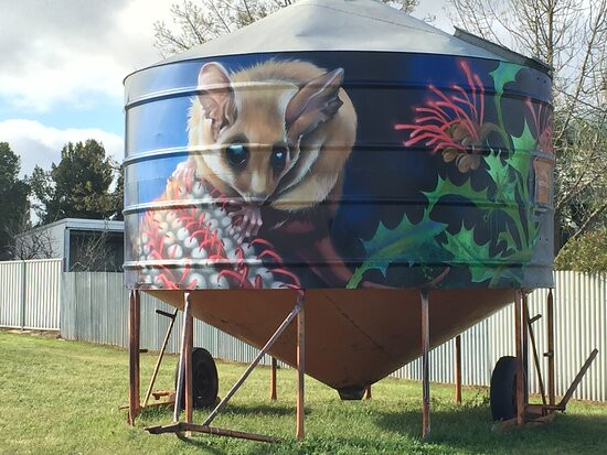 Woomelang Mobile Silo Art-Woomelang必去景点