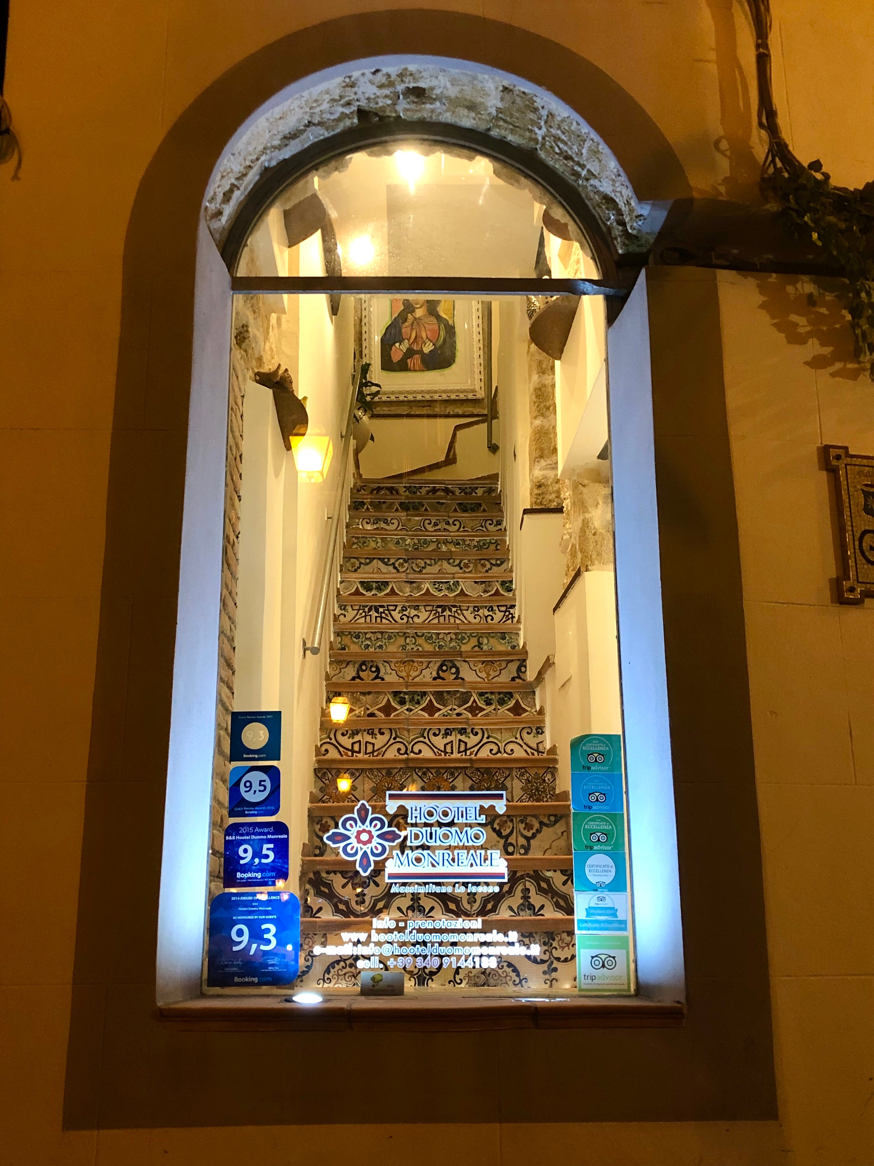 Hootel Duomo Monreale-浴室