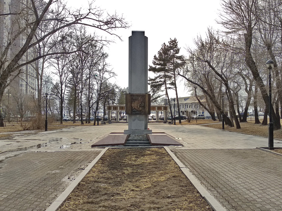 Памятник Пограничникам-哈巴罗夫斯克必去景点