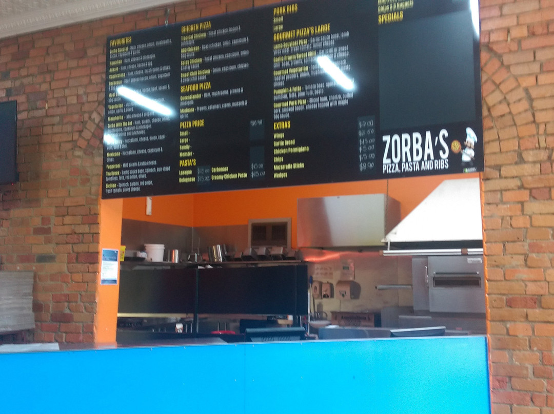 Zorba's Pizza, Pasta and Ribs