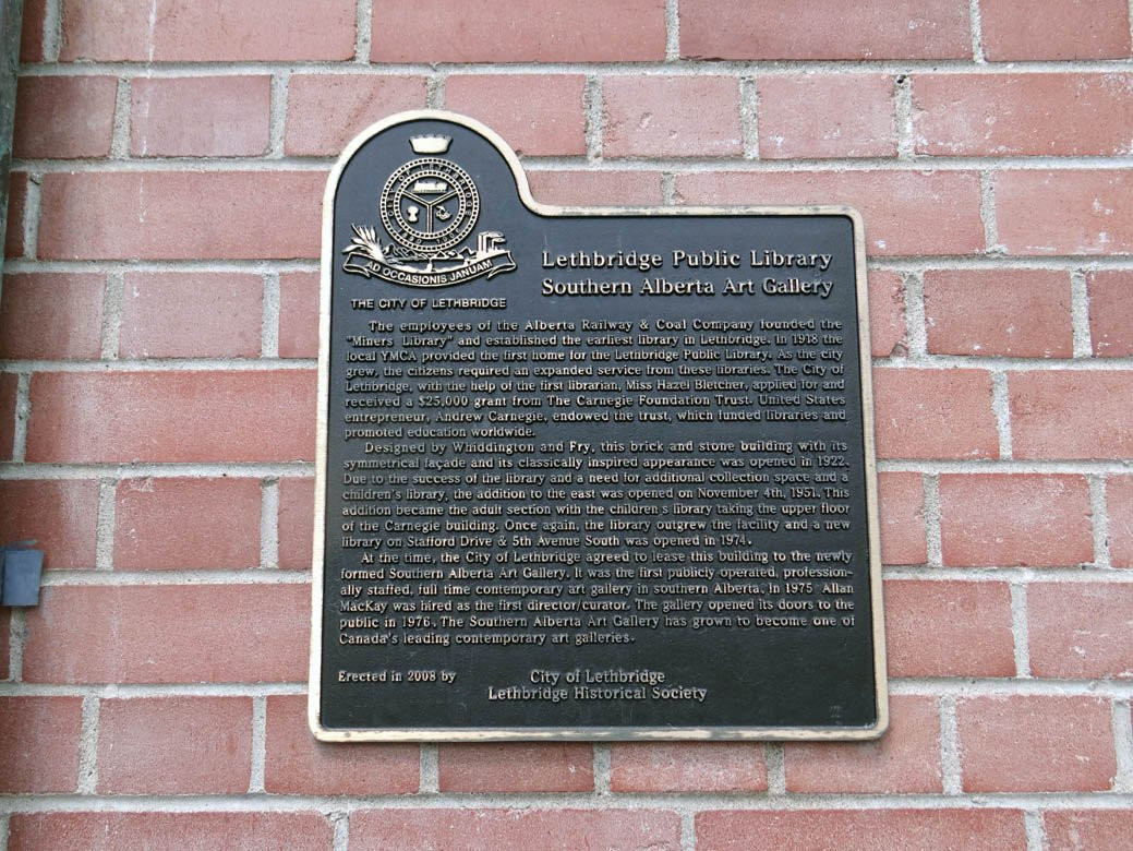 Southern Alberta Art Gallery-莱斯布里奇必去景点