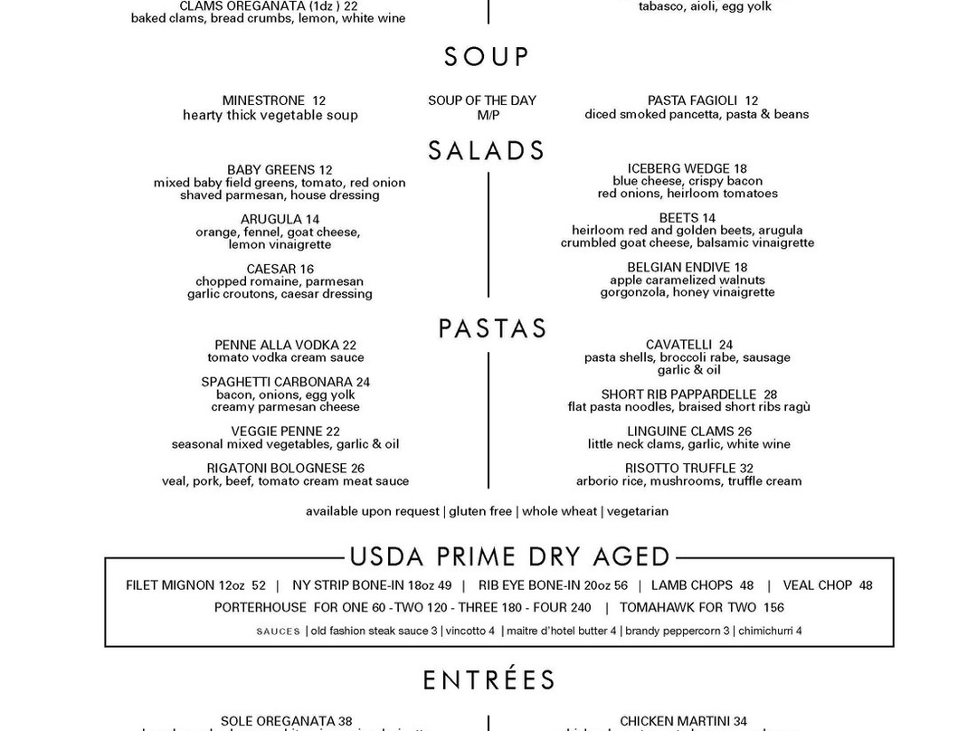 Macelleria Italian Steakhouse Greenwich