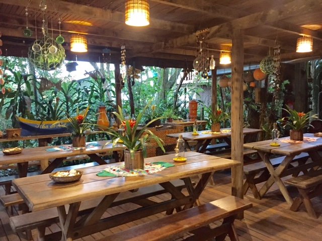 Pousada Praia Do Farol-餐饮
