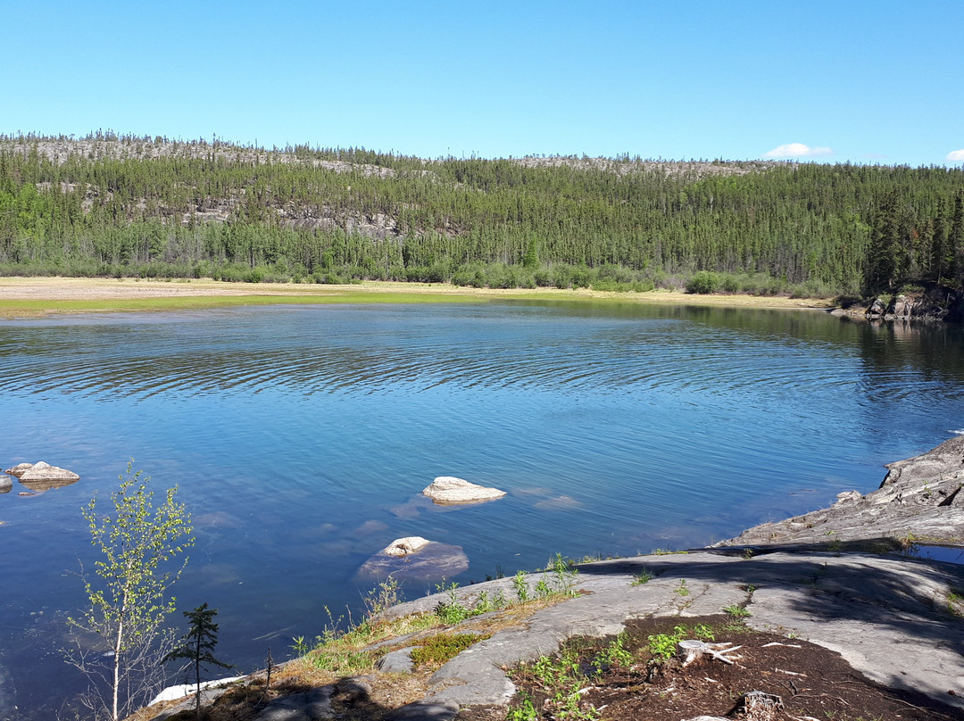 Cameron River Ramparts-黄刀镇必去景点