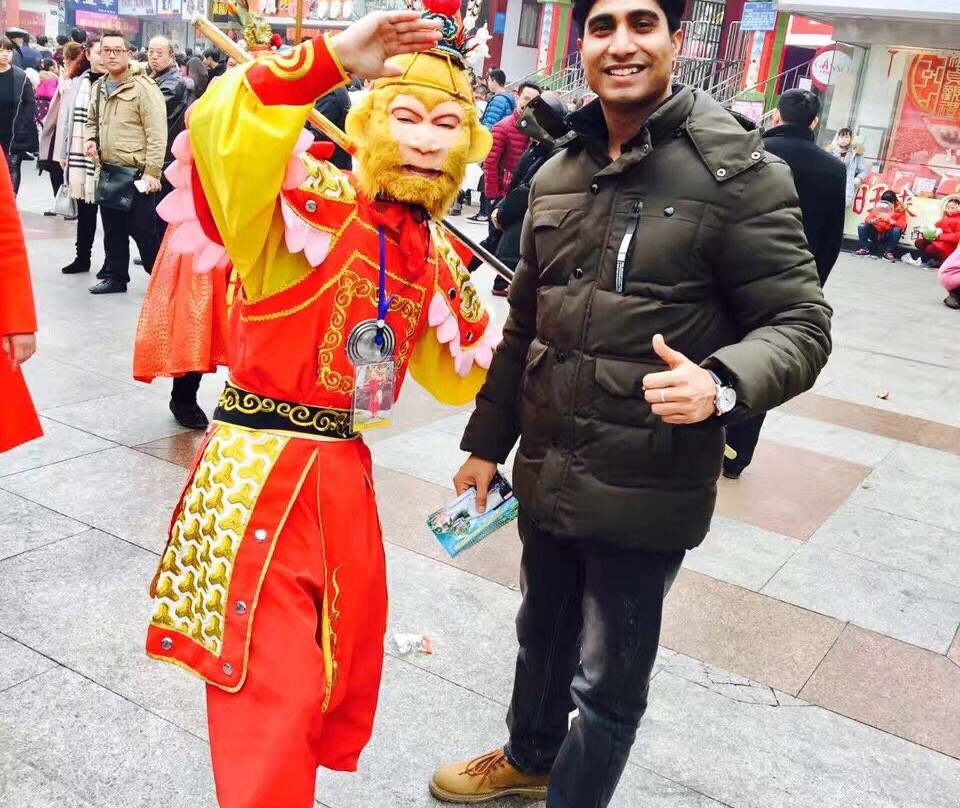 彩灯公园景点图片
