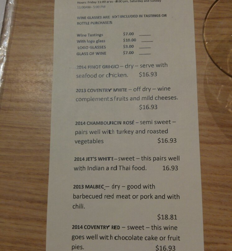 Cassidy Hill Vineyard-Coventry必去景点