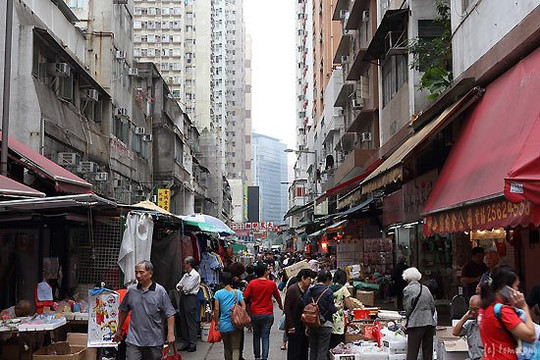 马宝道夜市-香港必去景点
