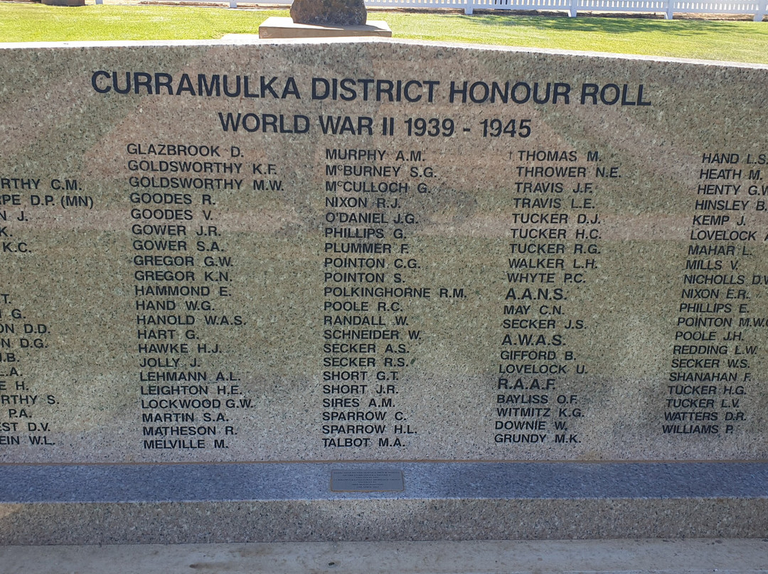 Curramulka War Memorial-Curramulka必去景点
