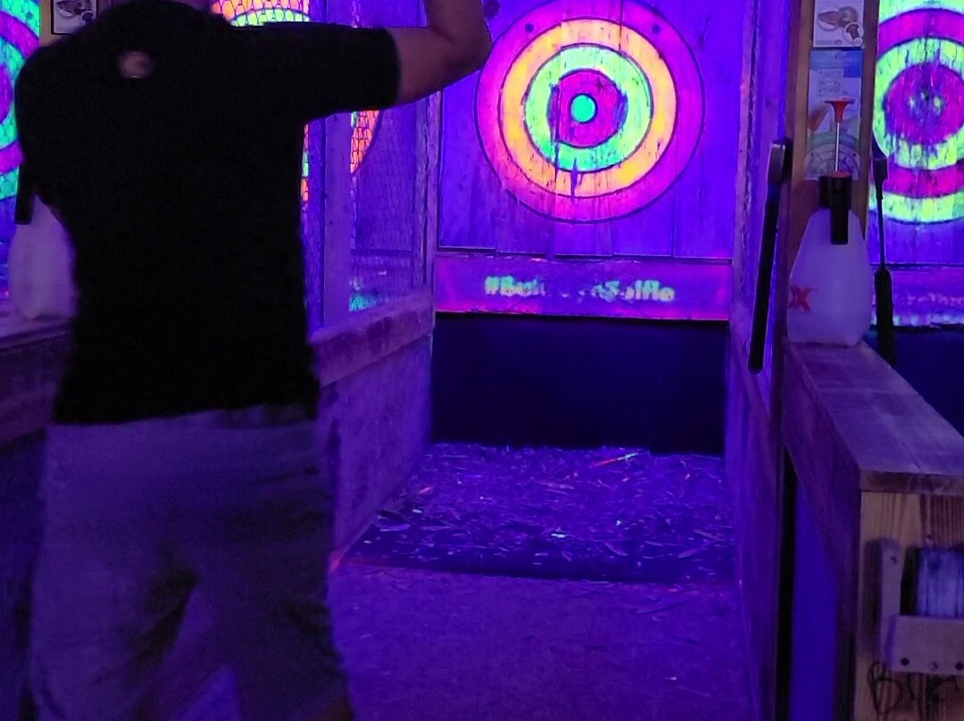 Craft Axe Throwing- Knoxville-诺克斯维尔必去景点