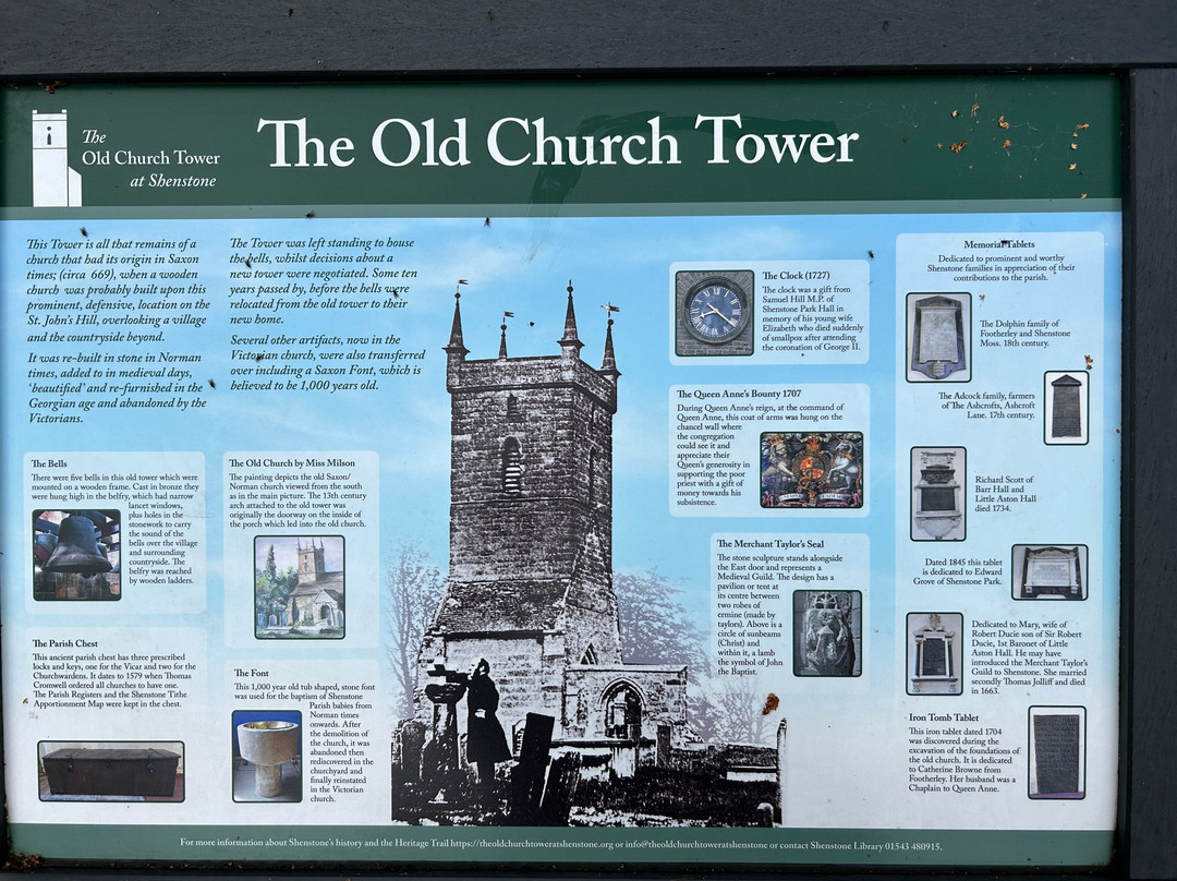 Shenstone Old Church Tower景点图片