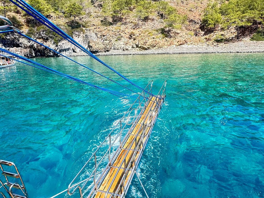 Adrasan Tekne Turu Durusu 07 Teknesi - Koray Kaptan-阿德拉桑必去景点